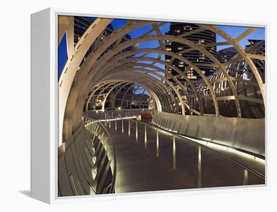 Australia, Victoria, Melbourne, Docklands-Andrew Watson-Framed Premier Image Canvas