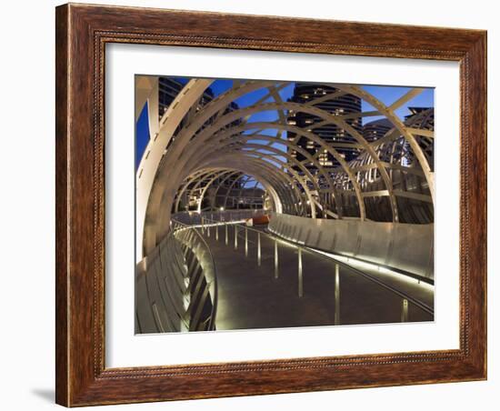 Australia, Victoria, Melbourne, Docklands-Andrew Watson-Framed Photographic Print