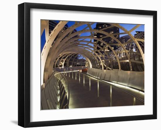 Australia, Victoria, Melbourne, Docklands-Andrew Watson-Framed Photographic Print