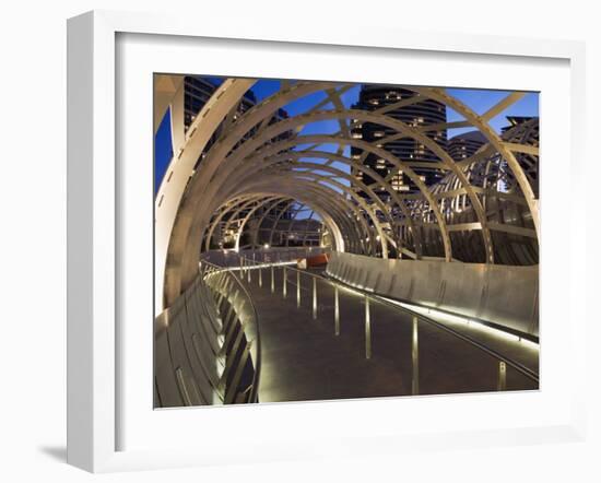 Australia, Victoria, Melbourne, Docklands-Andrew Watson-Framed Photographic Print