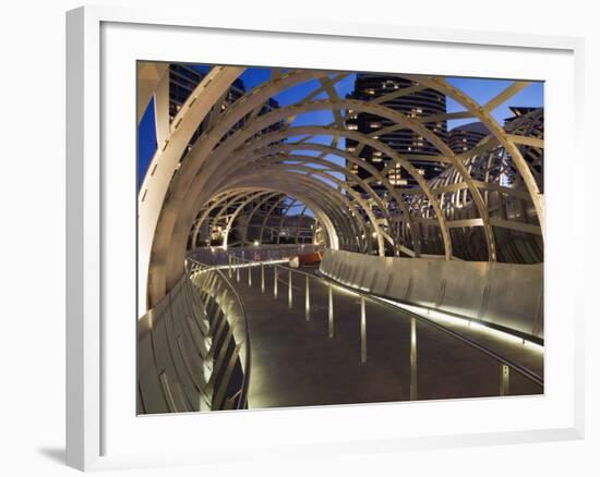 Australia, Victoria, Melbourne, Docklands-Andrew Watson-Framed Photographic Print