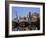 Australia, Victoria, Melbourne; Princes Bridge on the Yarra River, with the City Skyline at Dusk-Andrew Watson-Framed Photographic Print