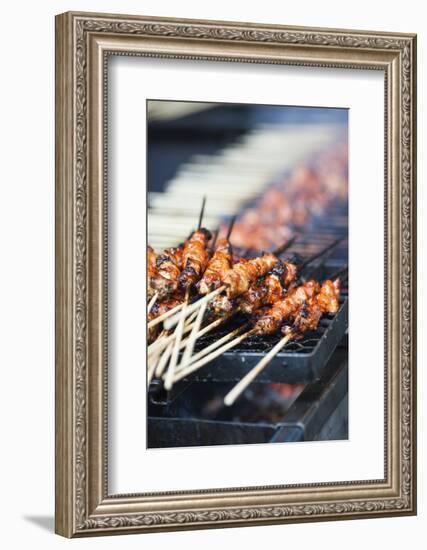 Australia, Victoria, Melbourne, Queen Victoria Ethnic Food Market-Walter Bibikow-Framed Photographic Print