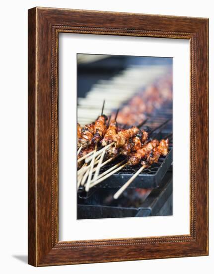 Australia, Victoria, Melbourne, Queen Victoria Ethnic Food Market-Walter Bibikow-Framed Photographic Print