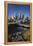 Australia, Victoria, Melbourne, Skyline, Yarra River, Princess Bridge-Walter Bibikow-Framed Premier Image Canvas