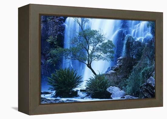 Australia Waterfall in Forest-Nosnibor137-Framed Premier Image Canvas