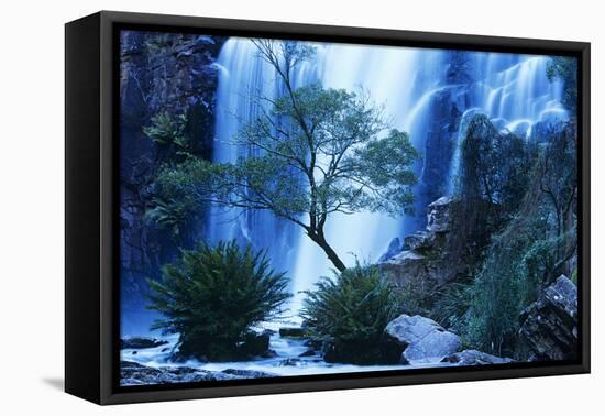 Australia Waterfall in Forest-Nosnibor137-Framed Premier Image Canvas
