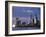 Australia, Western Australia, Perth; the Swan River and City Skyline at Dusk-Andrew Watson-Framed Photographic Print