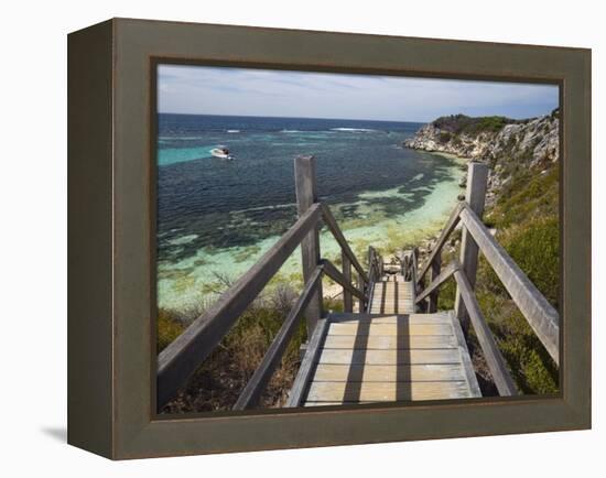 Australia, Western Australia, Rottnest Island-Andrew Watson-Framed Premier Image Canvas