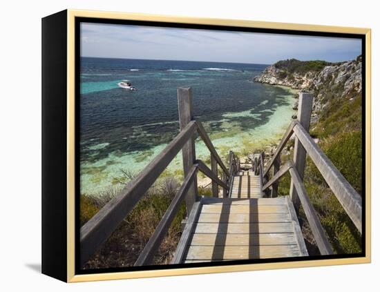 Australia, Western Australia, Rottnest Island-Andrew Watson-Framed Premier Image Canvas