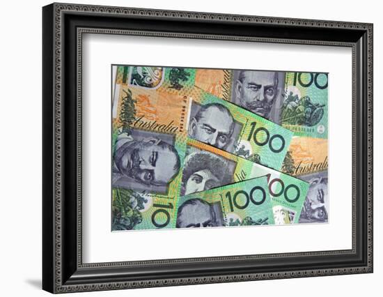 Australian 100 Dollar Bills-Neale Cousland-Framed Photographic Print