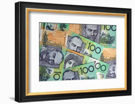 Australian 100 Dollar Bills-Neale Cousland-Framed Photographic Print