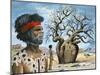 Australian Aborigine-English School-Mounted Giclee Print