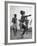 Australian Aborigines Dancing with a Child Watching in the Background-Fritz Goro-Framed Photographic Print