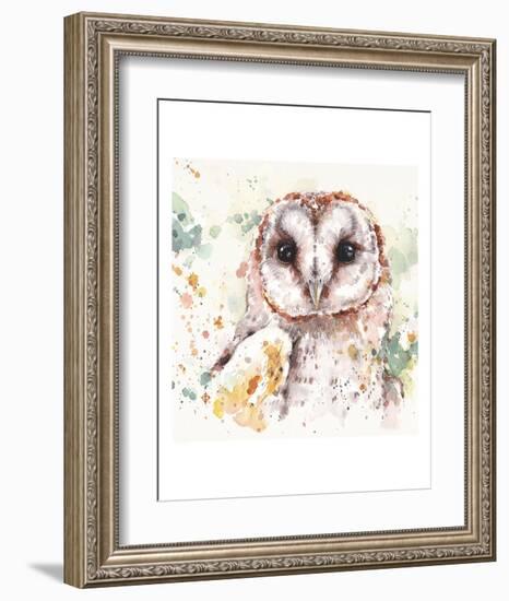 Australian Barn Owl-Sillier than Sally-Framed Art Print