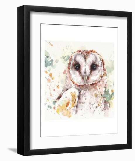 Australian Barn Owl-Sillier than Sally-Framed Art Print