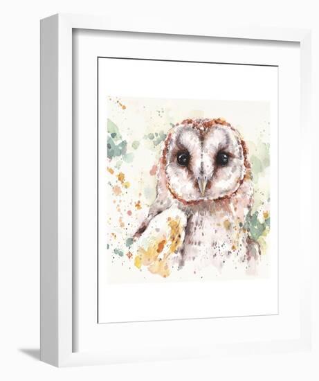 Australian Barn Owl-Sillier than Sally-Framed Art Print