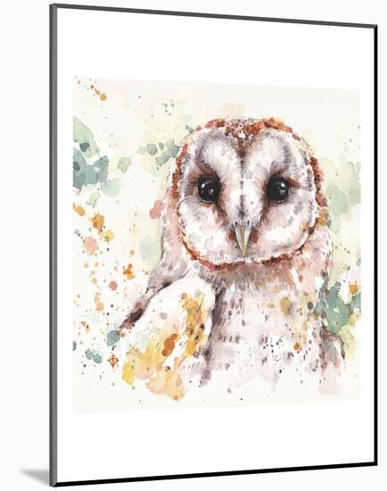 Australian Barn Owl-Sillier than Sally-Mounted Art Print