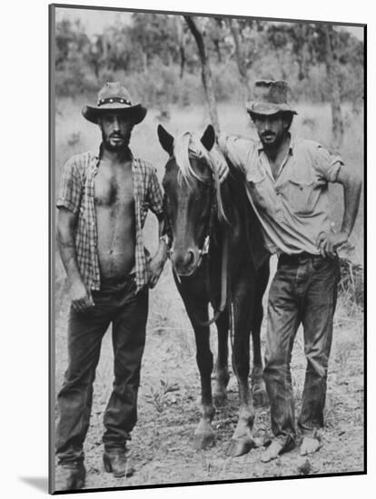 Australian Cowboys-George Silk-Mounted Photographic Print