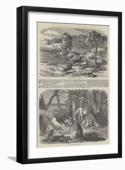 Australian Emigration-Harrison William Weir-Framed Giclee Print