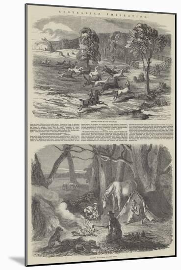 Australian Emigration-Harrison William Weir-Mounted Giclee Print