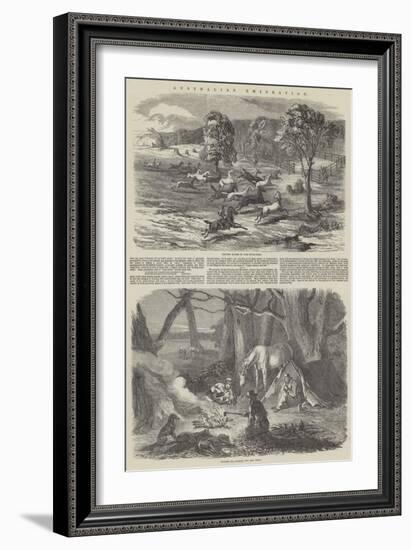 Australian Emigration-Harrison William Weir-Framed Giclee Print
