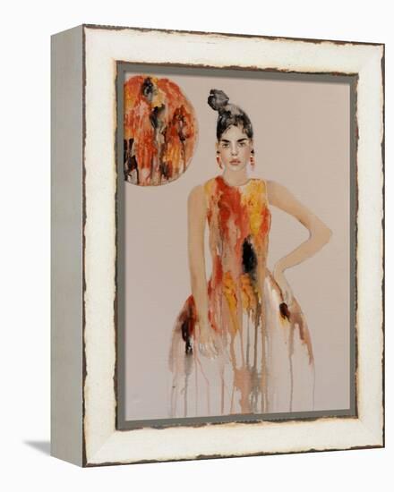 Australian Fashion 1, 2016-Susan Adams-Framed Premier Image Canvas