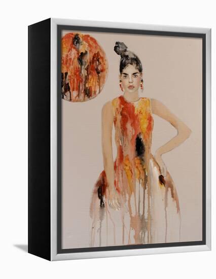 Australian Fashion 1, 2016-Susan Adams-Framed Premier Image Canvas