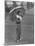 Australian Golfer Peter Thompson, Standing under Oversized Umbrella During the Los Angeles Open-Allan Grant-Mounted Premium Photographic Print
