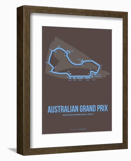 Australian Grand Prix 2-NaxArt-Framed Art Print