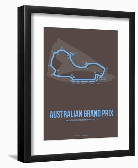 Australian Grand Prix 2-NaxArt-Framed Art Print