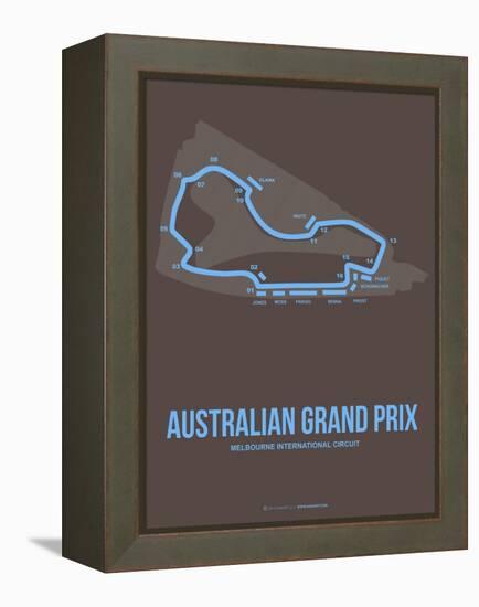 Australian Grand Prix 2-NaxArt-Framed Stretched Canvas