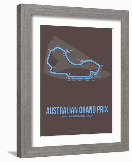 Australian Grand Prix 2-NaxArt-Framed Art Print