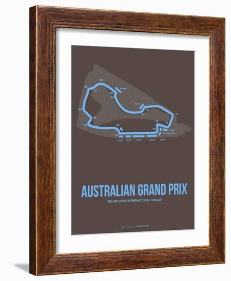 Australian Grand Prix 2-NaxArt-Framed Art Print