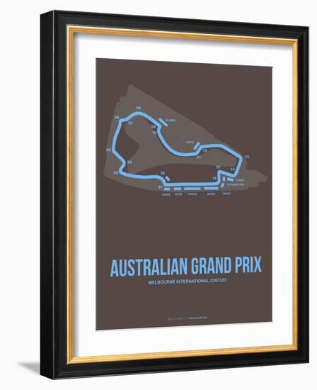 Australian Grand Prix 2-NaxArt-Framed Art Print
