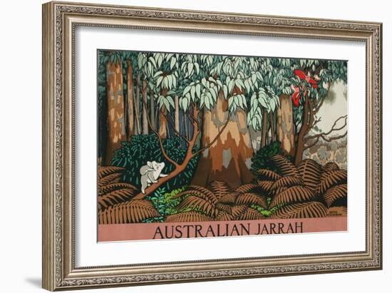 Australian Jarrah-Keith Henderson-Framed Giclee Print