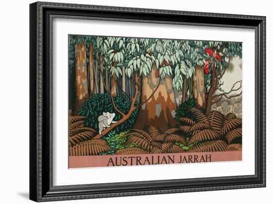 Australian Jarrah-Keith Henderson-Framed Giclee Print