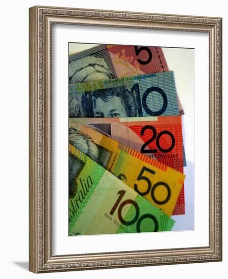 Australian Money-David Wall-Framed Photographic Print