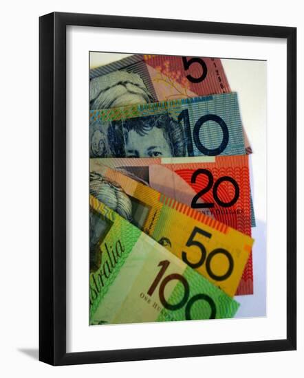 Australian Money-David Wall-Framed Photographic Print