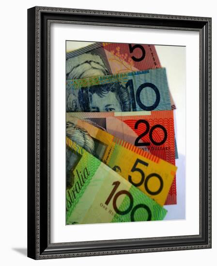 Australian Money-David Wall-Framed Photographic Print