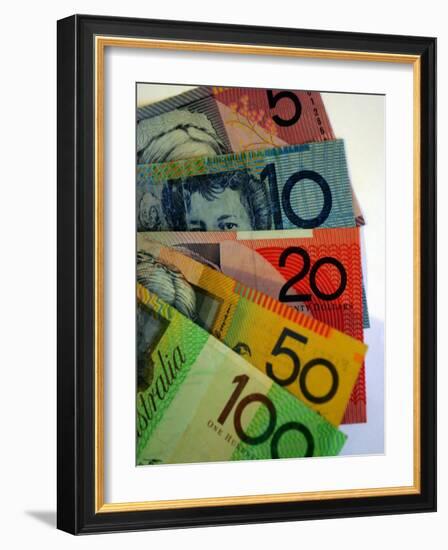 Australian Money-David Wall-Framed Photographic Print