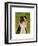 Australian Shepherd-John W^ Golden-Framed Art Print