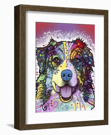 Australian Shepherd-Dean Russo-Framed Giclee Print