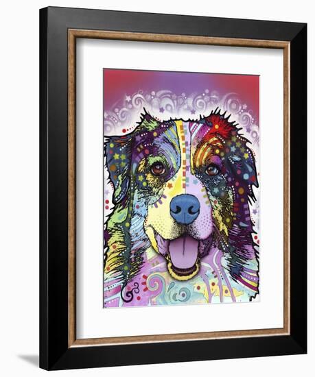 Australian Shepherd-Dean Russo-Framed Giclee Print