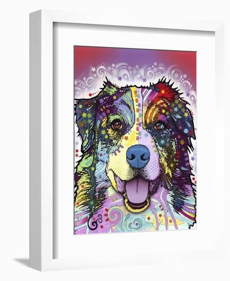 Australian Shepherd-Dean Russo-Framed Giclee Print