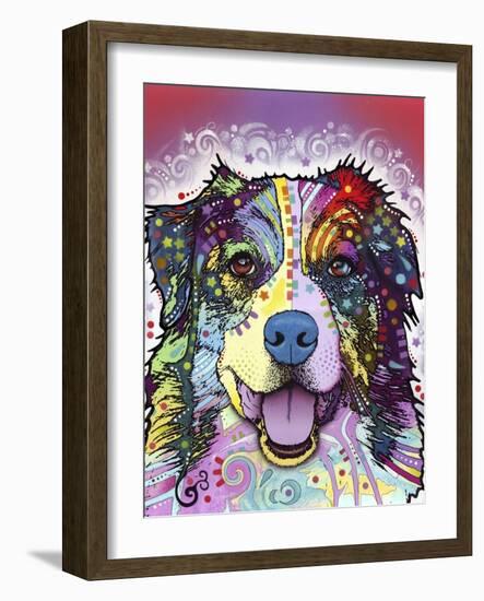 Australian Shepherd-Dean Russo-Framed Giclee Print