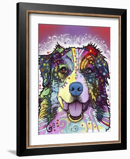 Australian Shepherd-Dean Russo-Framed Giclee Print