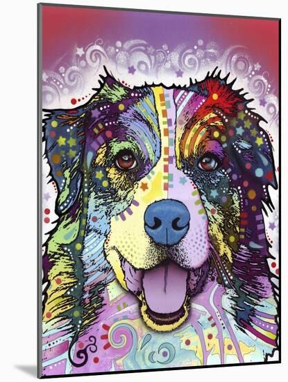 Australian Shepherd-Dean Russo-Mounted Giclee Print