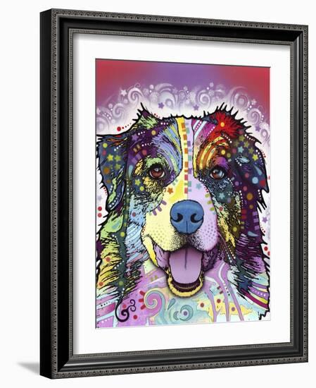 Australian Shepherd-Dean Russo-Framed Giclee Print