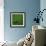 Australian Soccerball Lying on Grass-zentilia-Framed Art Print displayed on a wall